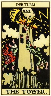 Tarot Tageskarte - Der Turm