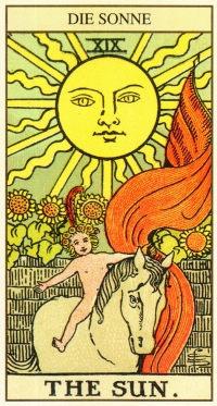 Tarot Tageskarte - Die Sonne
