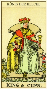 Tarot Tageskarte - König der Kelche