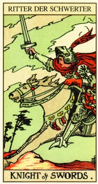 Tarot Tageskarte - Ritter der Schwerter